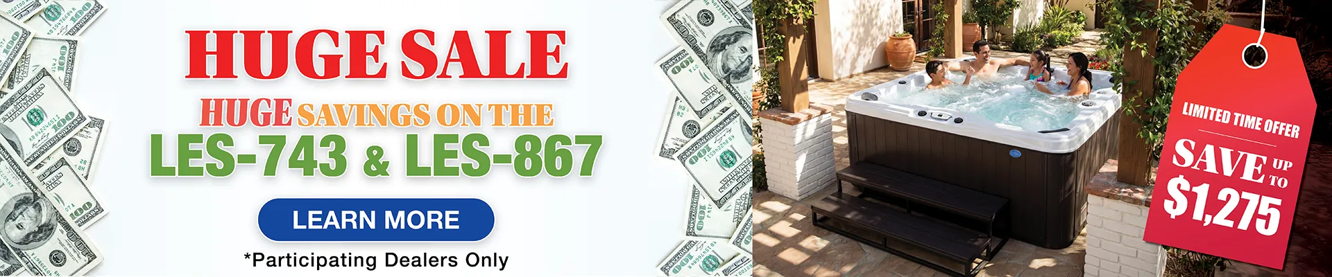 Calspas hot tub being used in a family setting - Novato